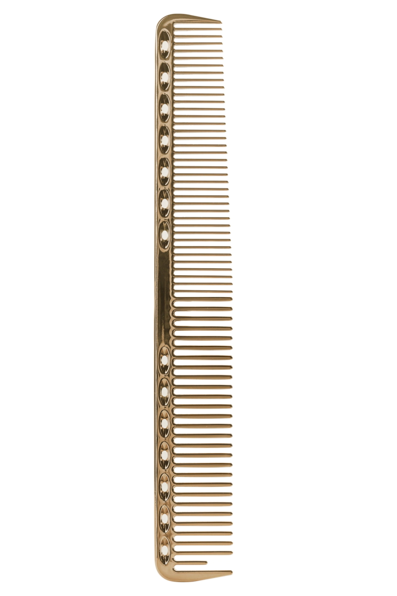 PEINE ALUMINIO DORADO 19CM      