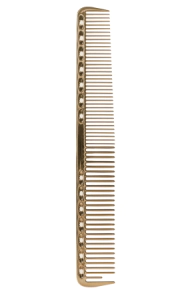 PEINE ALUMINIO DORADO 19CM      