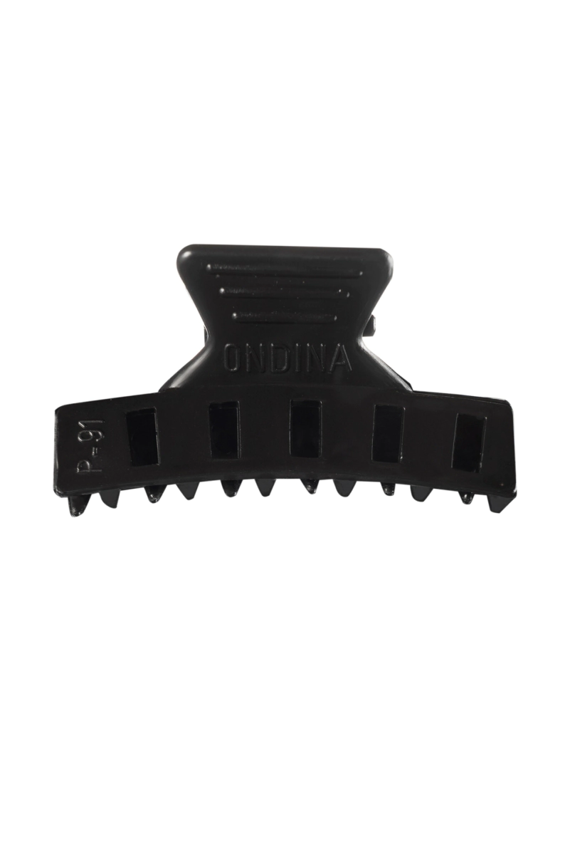 BROCHES PLASTICO PEQUE�O X 6 UND, NEGROS      