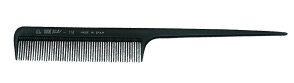 PEINE P&Uacute;A PL&Aacute;STICO NYLON PROFESIONAL 20.5 CM NEGRO ENVASADO SIN TAMPOGRAFIA