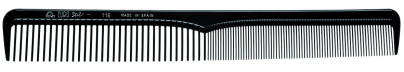 PEINE BATIDOR NYLON PROFESIONAL 19.5 CM NEGRO ENVASADO SIN TAMPOGRAFIA