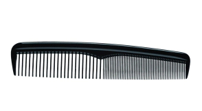 PEINE BATIDOR 19 CM, NEGRO      