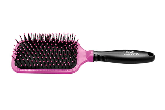 CEPILLO RECTANGULAR P�A PL�STICO, MANGO CIRCULAR VARIOS ENVASADO SIN TAMPOGRAFIA