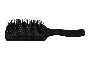 CEPILLO NEUM&Aacute;TICO RECTANGULAR P&Uacute;A PL&Aacute;STICO, NEGRO      