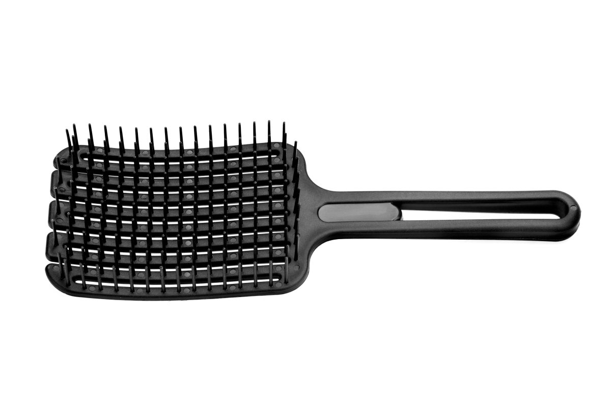CEPILLO FLEXIBLE FINGER BRUSH PARA RULOS, NEGRO      