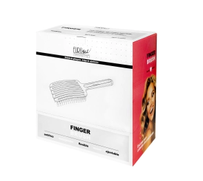EXHIBIDOR 12 CEPILLOS FINGER BRUSH, NEGRO