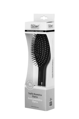 CEPILLO NEUMATICO ELIPTICO, NEGRO