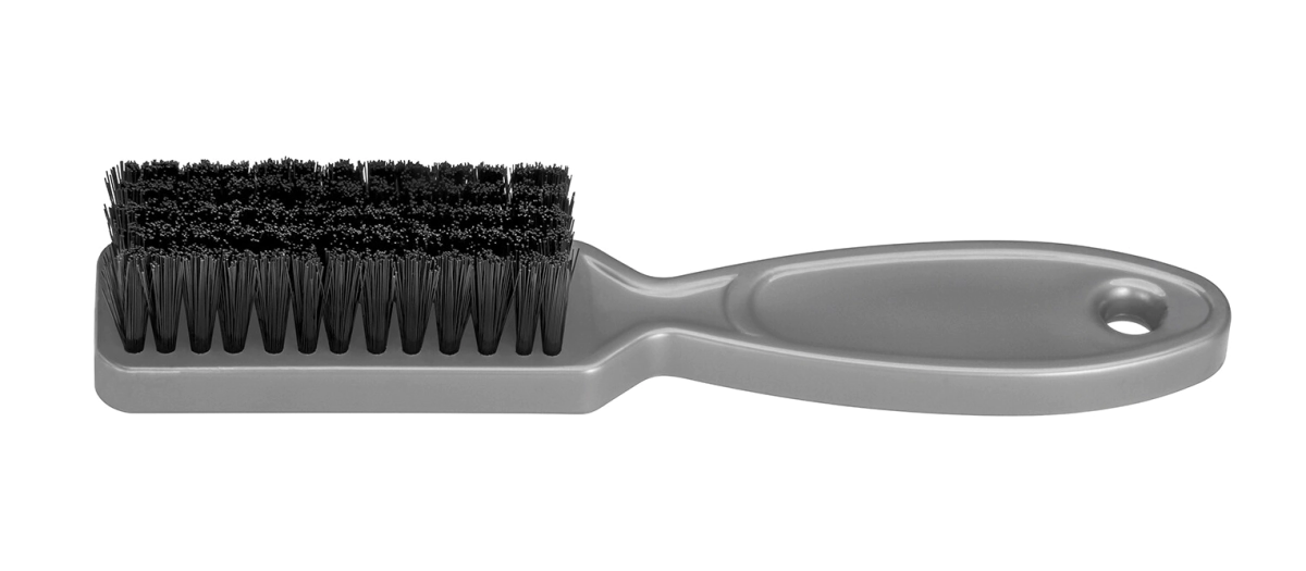 CEPILLO FADE CUADRADO PLATEADO      
