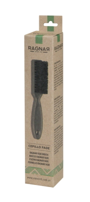 CEPILLO FADE CUADRADO PLATEADO