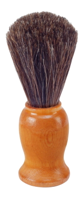 BROCHA MANGO MADERA PELO CABALLO MARRON      