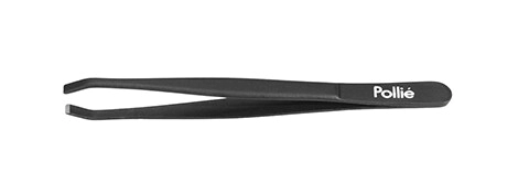PINZA DEPILAR NEGRA 9CM      