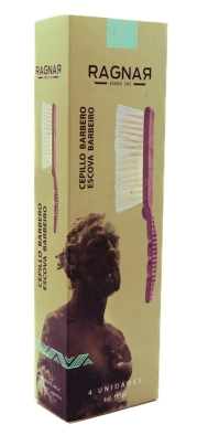 CEPILLO CUELLO BARBERO MARRON ENVASADO SIN TAMPOGRAFIA