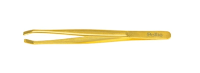 PINZA DEPILAR PROF. DORADA 9 CM. DORADO ENVASADO SIN TAMPOGRAFIA