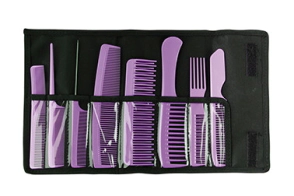 ESTUCHE 8 PEINES PROFESIONALES