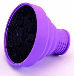DIFUSOR PLEGABLE DE SILICONA, COLORES      