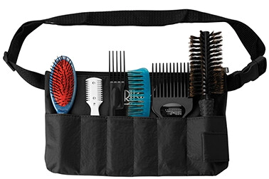 ESTUCHE PORTA UTILES MEDIANO NEGRO ENVASADO  
