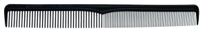 PEINE BATIDOR NYLON PROFESIONAL LARGO 21.5 CM NEGRO ENVASADO SIN TAMPOGRAFIA