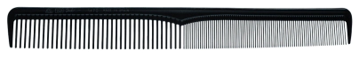 PEINE BATIDOR NYLON PROFESIONAL LARGO 21.5 CM NEGRO ENVASADO SIN TAMPOGRAFIA
