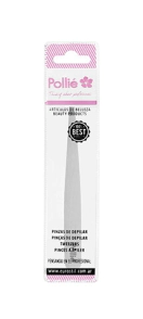 PINZA DEPILAR INOX.PUNTA RECTA 9,5 CM