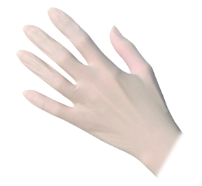 CAJA 100 GUANTES DE LATEX BLANCOS TALLA L      