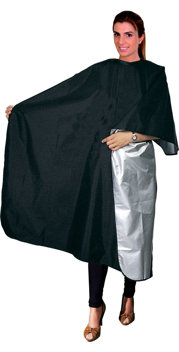 CAPA PARA CORTE SILVER CON VELCRO NEGRO      