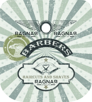 CAPA BARBERO "BARBERS GREY" 100% POLIESTER 140x160