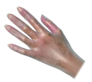 CAJA 100 GUANTES DE VINILO TALLA M      