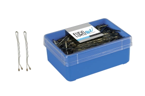 CAJA 300 CLIPS BRONCE EUROSTIL 50 MM      