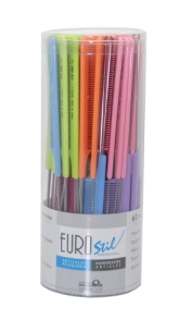 BOTE 60 PEINES P&Uacute;A HIERRO COLORES (MOD.50118)      