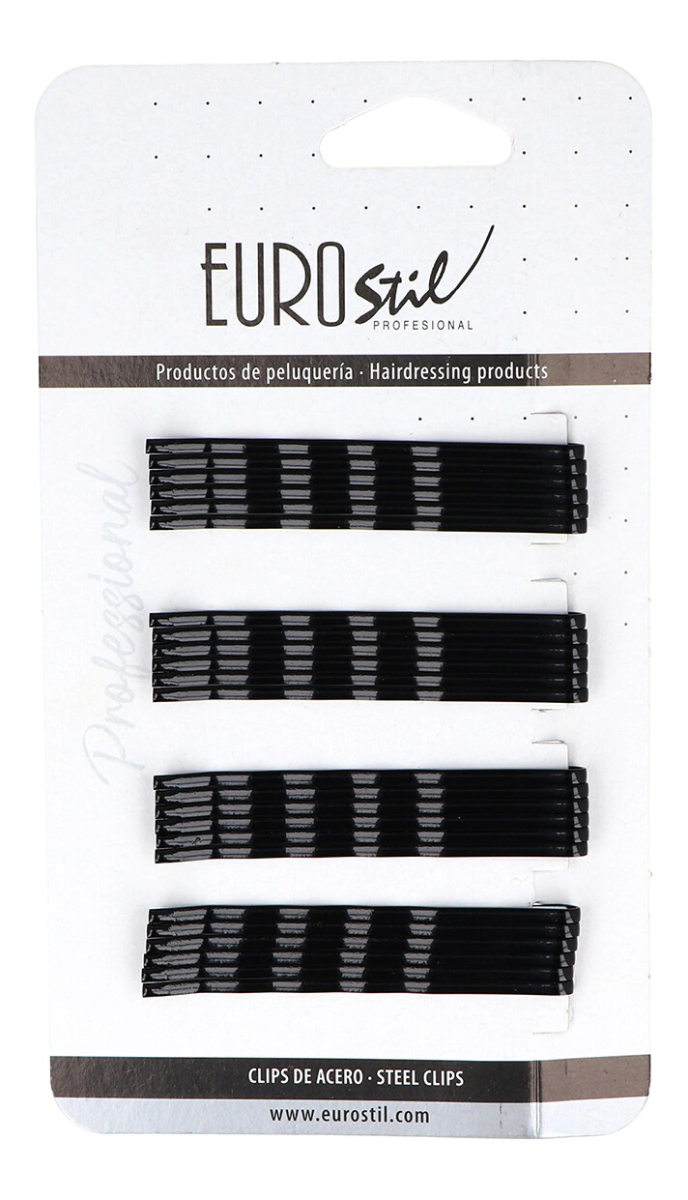 CARTON 24 CLIPS OND.NEGRO 70 MM      