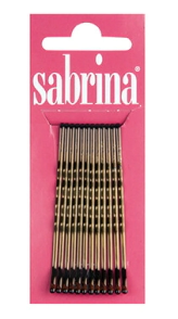 CAJA 72 DOCENAS CLIPS RUBIOS, 59 MM - SABRINA DORADO ENVASADO SIN TAMPOGRAFIA