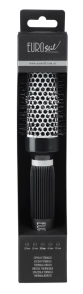 CEPILLO TERMICO MANGO GOMA 33 MM NEGRO ENVASADO
