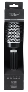 CEPILLO TERMICO MANGO GOMA 43 MM NEGRO ENVASADO