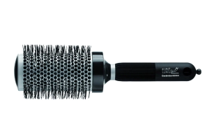 CEPILLO TERMICO MANGO GOMA 53 MM NEGRO ENVASADO  