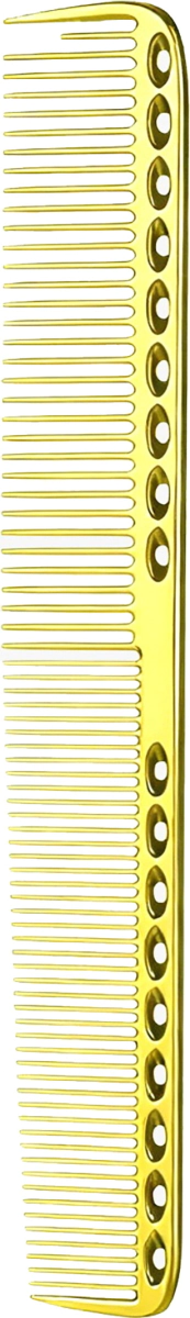 PEINE ALUMINIO DORADO 21,5CM      