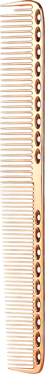 PEINE ALUMINIO ROSA DORADO 21,5CM      