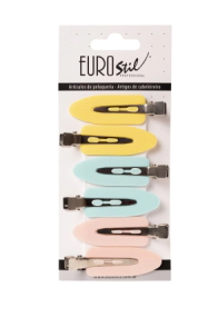 SEPARADOR HEBILLA X 6 UNIADES, COLORES      