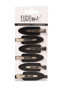 SEPARADOR HEBILLA X 6 UNIADADES, NEGRO      
