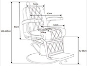 SILLON BARBERO VIGOR, GRANATE