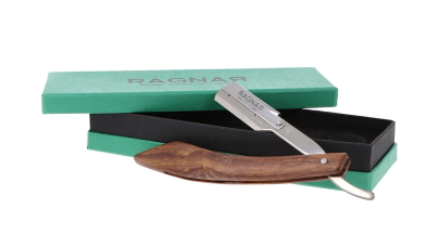 NAVAJA AFEITAR MANGO MADERA      