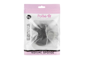 ESPONJA KONJAC CARBON NATURAL