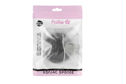 ESPONJA KONJAC CARBON NATURAL