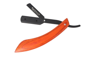 NAVAJA AFEITAR MANGO MADERA      