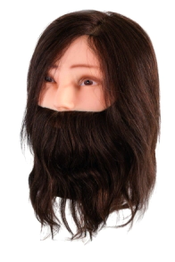 CABEZA JOHN CON BARBA CAB. NATURAL 25CM      