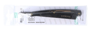 NAVAJA NEGRA BARBER LINE MANGO PLASTICO      