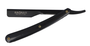 NAVAJA NEGRA BARBER LINE MANGO PLASTICO